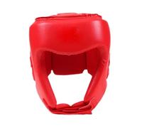 SunsoilGiant Casco de Boxeo: Casco de Entrenamiento, Accesorios Transpirables, Equipo de Sparring para Adultos, Kickboxing, MMA, Taekwondo, Muay Thai, Rojo