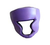 SunsoilGiant Casco de Boxeo con Cobertura Facial Completa, Entrenamiento, Protector de Cabeza de Alta Resistencia Adecuado para Sparring Y Muay Thai, Púrpura