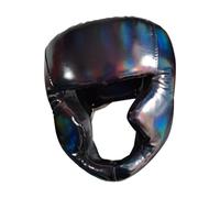 SunsoilGiant Casco de Boxeo con Cobertura Facial Completa, Entrenamiento, Protector de Cabeza de Alta Resistencia Adecuado para Sparring Y Muay Thai, Negro
