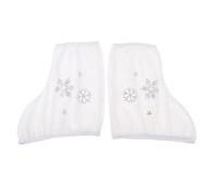SunsoilGiant Cubrebotas de Patinaje para Niños Y Adultos, Protectores de Espinillas, Blanco-s
