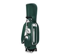 SunsoilGiant Estuche de Equipos de Golf para Mujer Bolsa con Carro Integrado Organizador Alto para Palos en Cuero Microfibra Impermeable con Bolsillo Accesorios