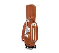 SunsoilGiant Estuche de Equipos de Golf para Mujer Bolsa con Carro Integrado Organizador Alto para Palos en Cuero Microfibra Impermeable con Bolsillo Accesorios