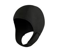 SunsoilGiant Gorro de Neopreno de 2 Mm para Buceo, Gorro Térmico para Y Mantenerse Caliente, para Mujeres, Hombres Y Piragüismo, Negro