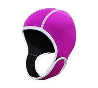 SunsoilGiant Gorro de Neopreno de 2 Mm para Buceo, Gorro Térmico para Y Mantenerse Caliente, para Mujeres, Hombres Y Piragüismo, Rojo