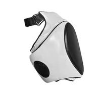 SunsoilGiant Kick Boxing Almohadilla Curva para Muslo Objetivo para Pie Taekwondo Muay Thai Almohadilla para Patadas Entrenamiento Práctica Saco de Boxeo Karate Ki, Blanco Izquierdo