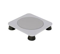 SunsoilGiant Mini para Niños Cama Elástica Compacta Equipo de Juguete Sensorial Cama de Salto Material de PP Adecuado para Ejercicios Dentro del Hogar Y, Gris