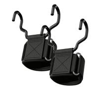 SunsoilGiant para Levantamiento de Pesas con Protectores de Muñeca - Equipo de Entrenamiento Versátil Y Ligero - Ganchos de Levantamiento de Pesas con