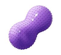SunsoilGiant Peanut Bola Pilates con Bomba Manual y Tapón Equipo de Ejercicio de Estabilidad y Asiento Sensorial PVC Resistente para Comodidad Adecuado para, Violeta Claro