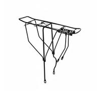 SunsoilGiant Portabultos de Bicicleta Porta Equipaje Trasero Soporte Carga Transportín Estante Capacidad Alta hasta 150kg para Equipaje O Adecuado para, Placa U Engrosada W