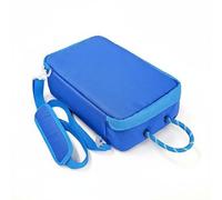 SunsoilGiant Portaequipos Deportivo Impermeable Bolsa Estuche para Zapatillas Funda para Botas con Correa Ajustable y Asa de Mano Adecuado para Fútbol Base Viajes, Array, Azul Claro, L