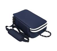 SunsoilGiant Portaequipos Deportivo Impermeable Bolsa Estuche para Zapatillas Funda para Botas con Correa Ajustable y Asa de Mano Adecuado para Fútbol Base Viajes, Array, Azul Marino, L