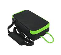 SunsoilGiant Portaequipos Deportivo Impermeable Bolsa Estuche para Zapatillas Funda para Botas con Correa Ajustable y Asa de Mano Adecuado para Fútbol Base Viajes, Array, Negro Y Verde, L