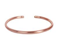 Sunsoul Tobillera india Touchstone, hecha a mano, potenciador inmunológico, beneficioso para la salud, tono natural, calibre alto, cobre puro, joyería de diseñador para mujeres (sin gemas)