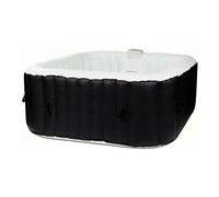 Sunspa Spa Hinchable Cuadrado Laminado para 4 Personas - Estructura Reforzada y Calentador Integrado - 1.55 x 0.65 m