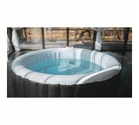 Sunspa Spa Hinchable Redondo 6 Plazas con 130 Micro Jets para Relajación Óptima
