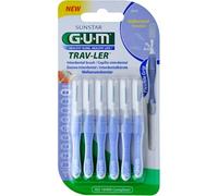 Sunstar - GUM TRAV-LER Interdent 1312 6U, Azul Claro