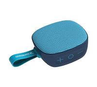 Sunstech Brick. Altavoz TWS portátil 5W. Resistente al Agua IPX7. Radio FM, Bluetooth V5.0, Reproductor MP3 Mediante Tarjetas de Memoria. Color Azul.