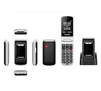 Teléfono Móvil Sunstech CELT23BK para Personas Mayores/ Negro