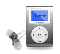 Reproductor MP3 Sunstech Dedalo III 8GB Pantalla 1.1" Radio FM Clip Gris Auriculares USB