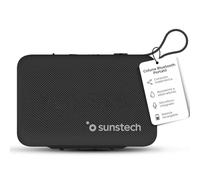 Sunstech Go Beat Altavoz portátil con conexión inalámbrica de 8 W con TWS y micrófono Manos Libres | Resistente al Agua IPX5 | Batería Recargable 2200 mAh, USB-C, diseño Compacto y Ligero
