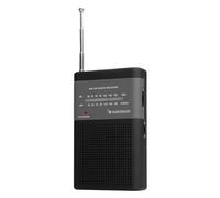 Sunstech RPS42 radio Portátil Analógica Negro