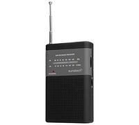 Sunstech RPS42 radio Portátil Analógica Negro