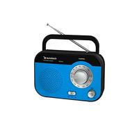 Sunstech RPS560BL Radio Analógica Portátil Azul