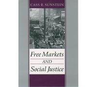 Sunstein Free Markets and Social Justice (Tapa blanda)