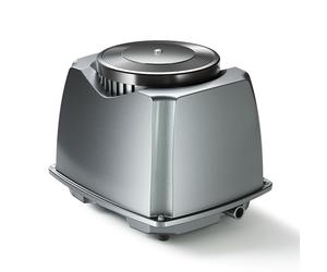 SunSun CAP-100 Bomba de oxígeno 70 W, Bomba de Aire para Acuario de 80 m³ y Estanque de jardín, aireador de Estanque 100 l/min con 16 Salidas de Aire y 2 Pinzas