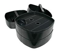 SunSun Cestas filtrantes con asas y tapa pieza de repuesto para filtro externo de acuario HW-404B