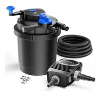 SunSun CPF-2500 SET 6000l 11W UVC NEO3800 Bomba Manguera Set de filtro para estanque