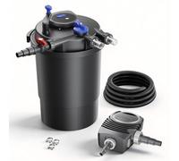 SunSun CPF-30000 SET 60000l 55W UVC NEO8000 Bomba Manguera Set de filtro para estanque