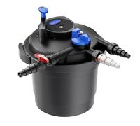 SunSun CPF-5000 Filtro presión lámpara UVC 11W Estanque Shasta 8000L Jardín Koi Peces Jardinería