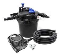 SunSun CPF-5000 SET 8000l 11W UVC NEO3800 Bomba Manguera Set de filtro para estanque