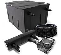 SunSun filtros para estanque bio 60.000l 36 W UVC clarificador 80 W Bomba manguera jardin