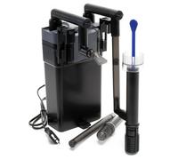 SunSun HBL-801 Filtro de Acuario Externo Colgante 500 l/h para acuarios de hasta 60 l, filtrado multietapa con Medios filtrantes