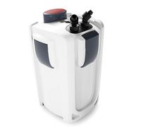 SunSun HW-703B Filtro Externo para acuarios 1400 l/h a 30 W Filtro de Acuario de 3 etapas con Medios y esponjas filtrantes incluidos UV de 9 W