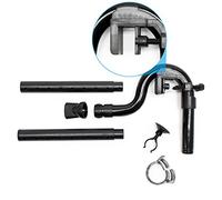 SunSun Juego tubo de salida con ventosas pieza de repuesto para filtro externo de acuario HW-302