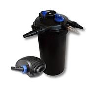 SunSun Kit de filtración de estanque presión 30000L 18W UVC Clarificador 40W bajo consumo de bomba