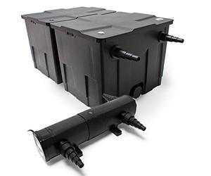 SunSun Set Filtro estanques CBF-350B hasta 60000l 36W clarificador UV CUV-236