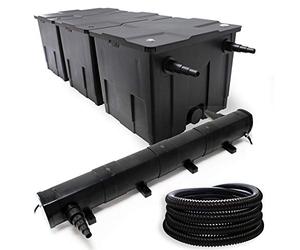SunSun Set Filtro estanques hasta 90000l 72W clarificador UV CUV-272 Tubo 5m