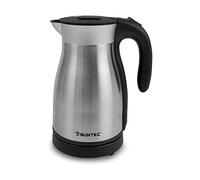 SUNTEC Hervidor de agua electrico | Calentador también utilizable como termo para 1,7 litros | Tetera electrica de acero | Calienta para infusiones como te o cafe con leche en poco tiempo | WAK-8489