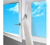 Suntec Wellness 12099 Accesorios para climatización Local, Dispositivos de Bloqueo de Aire, práctico toldo para Sellado de Ventanas/Puertas, Incluye Cremallera de Apertura, 1 Pieza