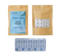 SUNTOUR DPD4 Recambio de tableta de prueba para pruebas de oxígeno en piscinas, parques infantiles y spas (50 tabletas de prueba)
