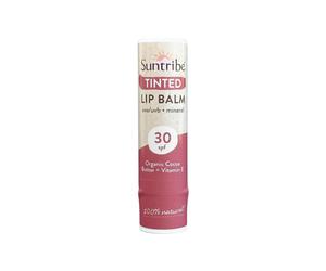 Suntribe - Bálsamo labial mineral ecológico con color SPF 30 - 5 g