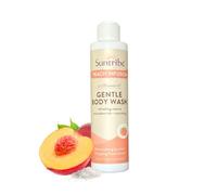 Suntribe Gel de ducha de mango natural, 200 ml, 100% natural, vegano, revitalizante y nutritivo para una sensación suave en la piel, limpieza suave sin parabenos ni siliconas