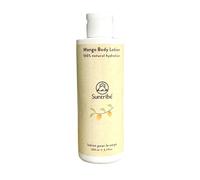 Suntribe Loción corporal de mango natural, 200 ml, 100% natural, vegana, revitalizante y nutritiva para una sensación suave en la piel, hidratante suave sin alérgenos