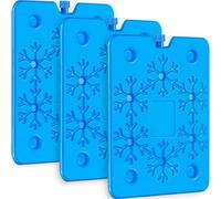 sunVigorous Juego de 3 hielos de 800 ml, Ideales para recipientes térmicos, ultraplanos de 1,5 cm y antifugas, Elementos refrigerantes Reutilizables para Camping, Picnic, Pesca, frío prolongación (3)