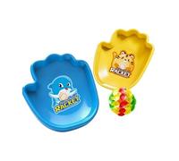 sunVigorous Ventosas Juego de Captura Set, Juego de Lanzamiento con 2 Paletas & 1 Pelota, Juguete de Habilidad Resistente, Interior y Exterior para Jardín, Playa y Niños 3+ (Dos Raquetas)