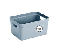 Sunware Sigma Home Caja De Almacenamiento 13L azul - 35x24,6x18,3cm - caja organizadora plastico hogar